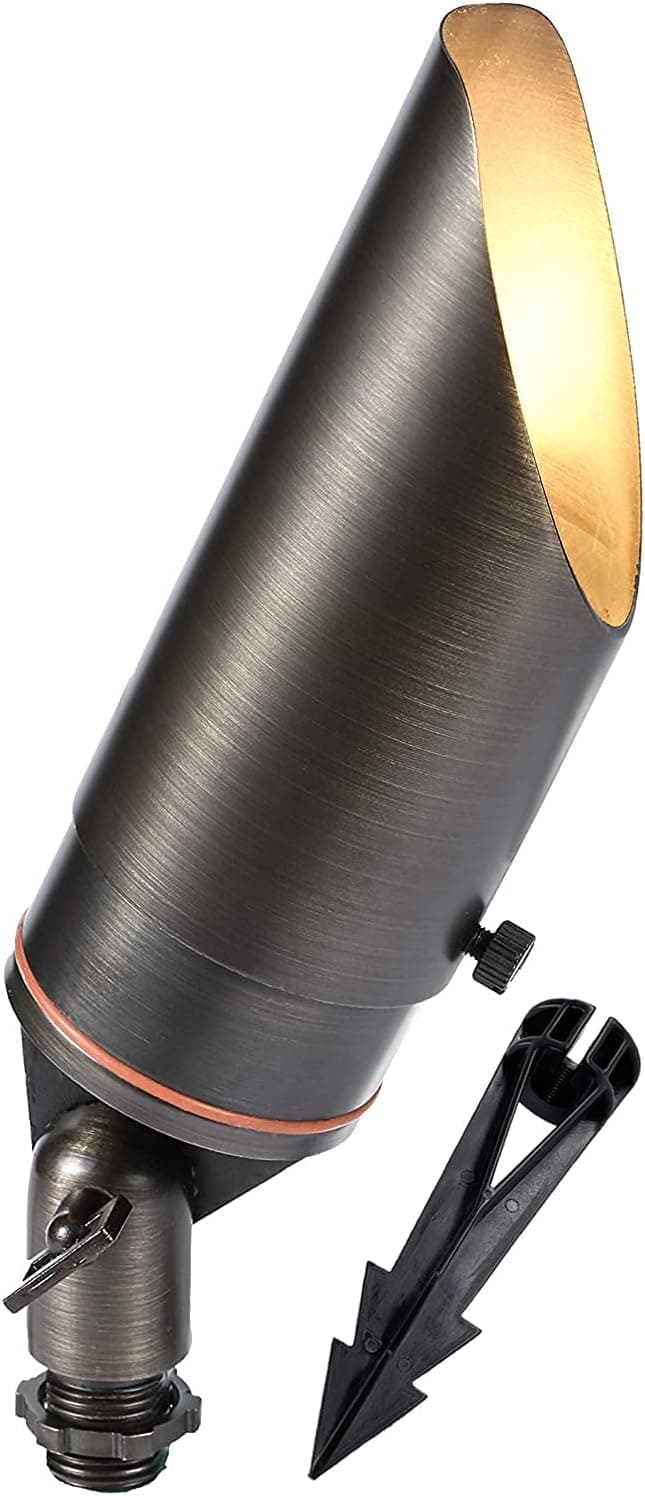 MIK Solutions Solid Brass Landscape Spotlight